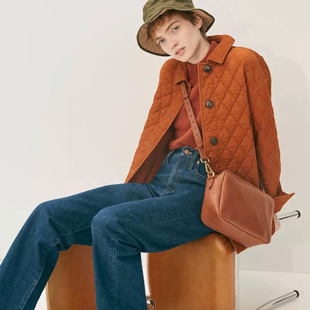Madewell large transport camera bag